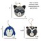 Ink and Trinket Kids Forest Animal Craft Kit, DIY Ornaments, Natural Wood Painting Set